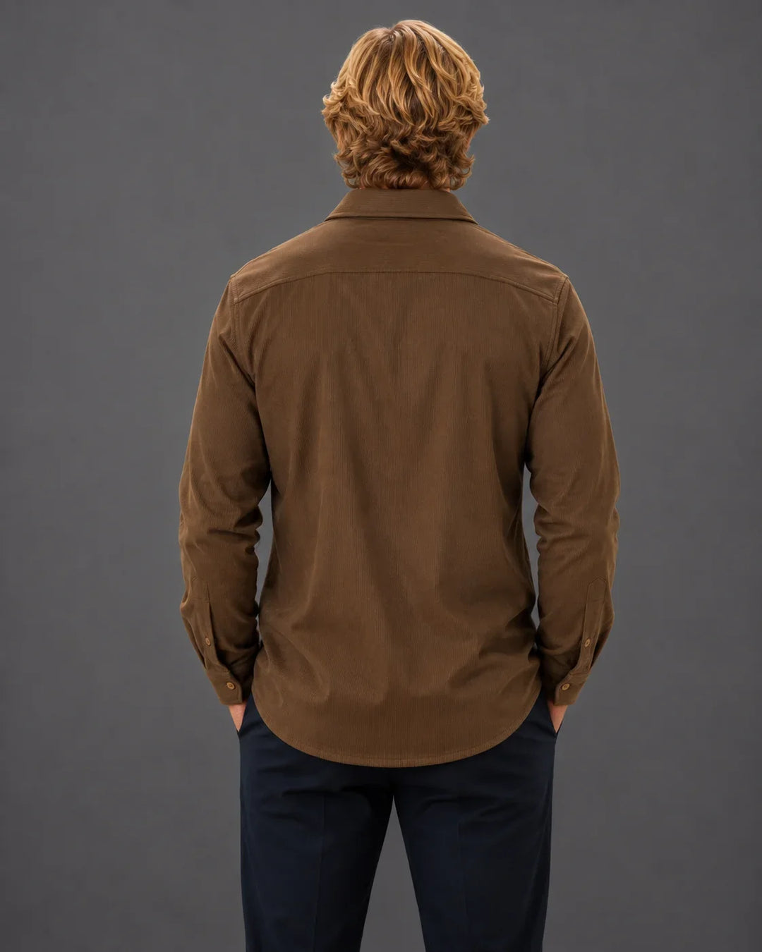 Refined Structure Button-Up Shirt Jacket