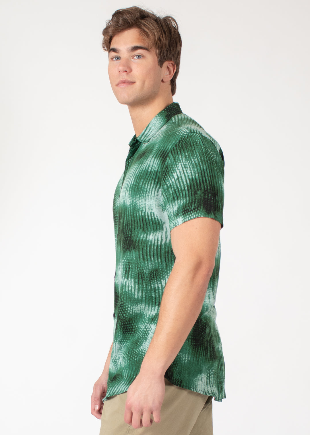 abstract dress shirts Abstract Century PM Edition Button Down Shirt MULTI / L