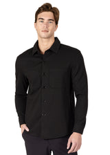 Modern Gent  - Men's Stretch Overshirt