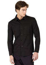 Modern Gent  - Men's Stretch Overshirt