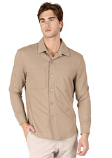 Modern Gent  - Men's Stretch Overshirt