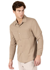 Modern Gent  - Men's Stretch Overshirt