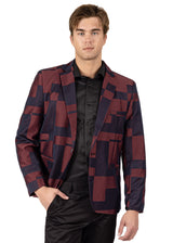 Shadow Check Blazer