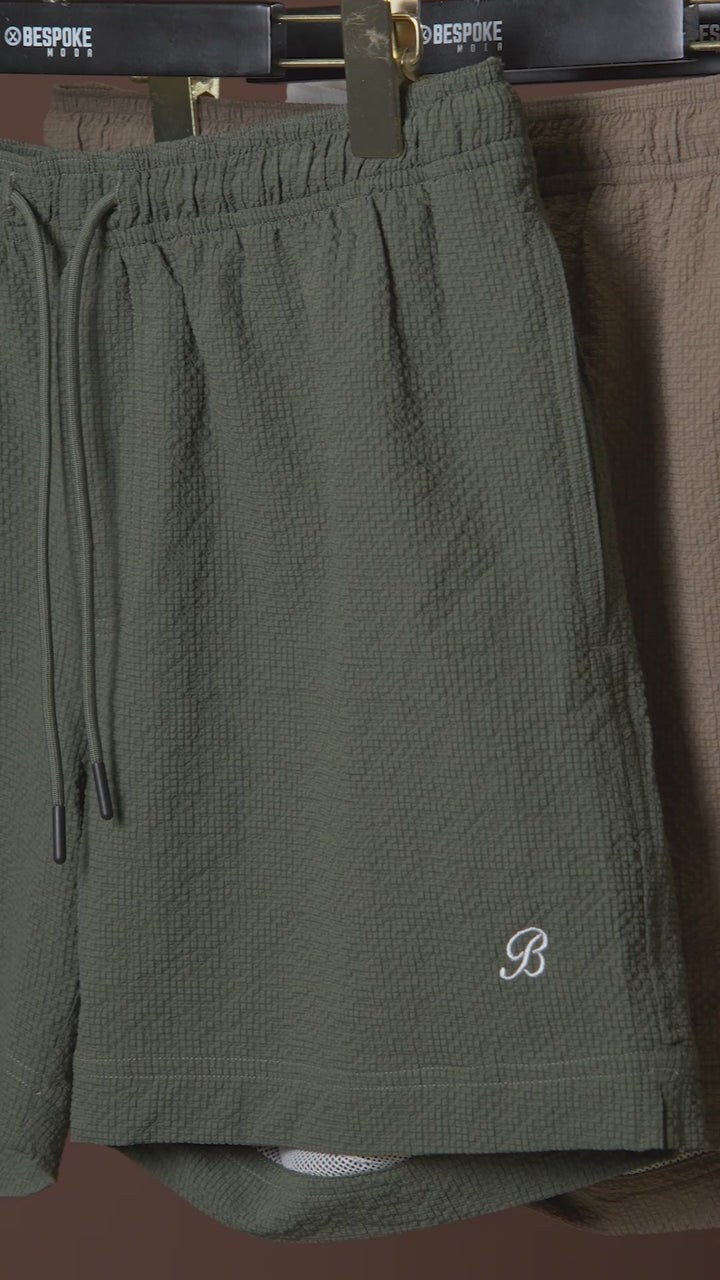 Ventoro Swim Shorts – Textured Drawstring Resort Swimwear