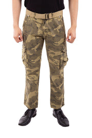 Men's Cargo Pant Camouflage with Belt