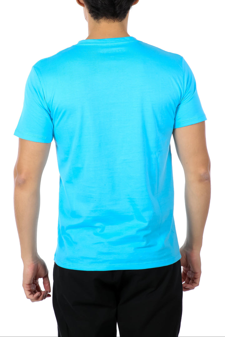 Summer Graphic Tee Aqua