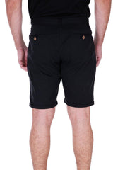 Men's Essentials Cotton Shorts Solid Black