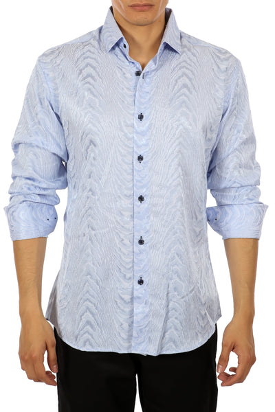 Men's Essentials Light Blue Short Sleeve Polo Shirt– BESPOKE MODA