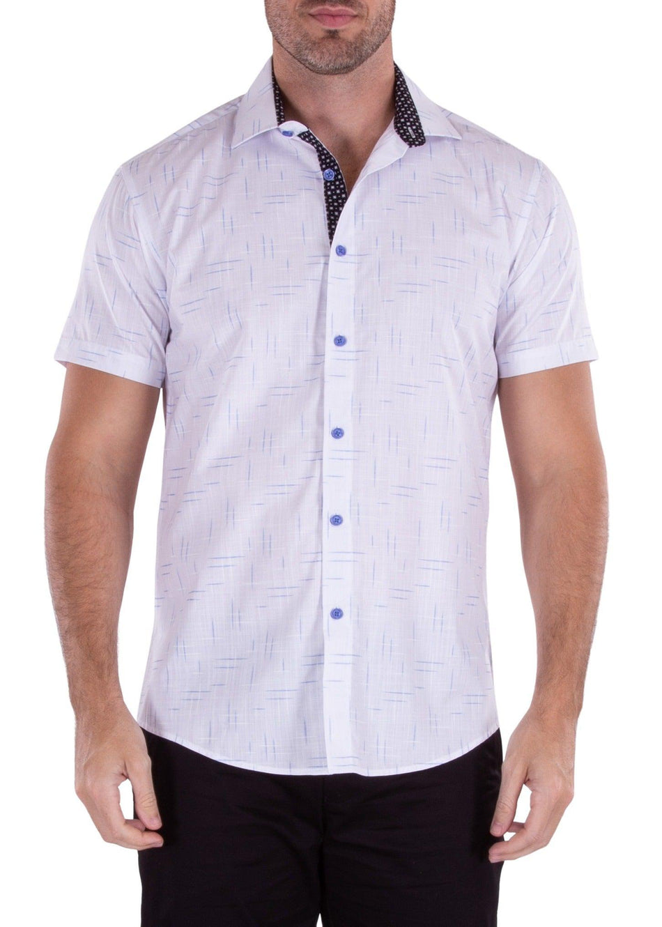 White Button Up Short Sleeve