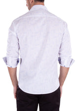 White Button Up Long Sleeve Dress Shirt