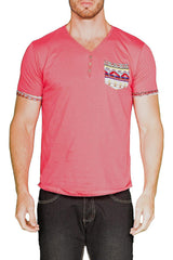 BESPOKE SPORT - Coral Mens T Shirt - 161532 - www.bespokemoda.com