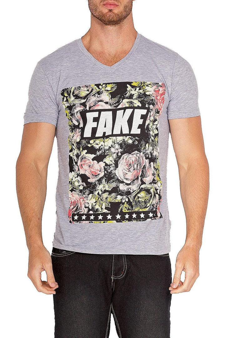 BESPOKE SPORT - Gray Mens T Shirt - 161507 - www.bespokemoda.com