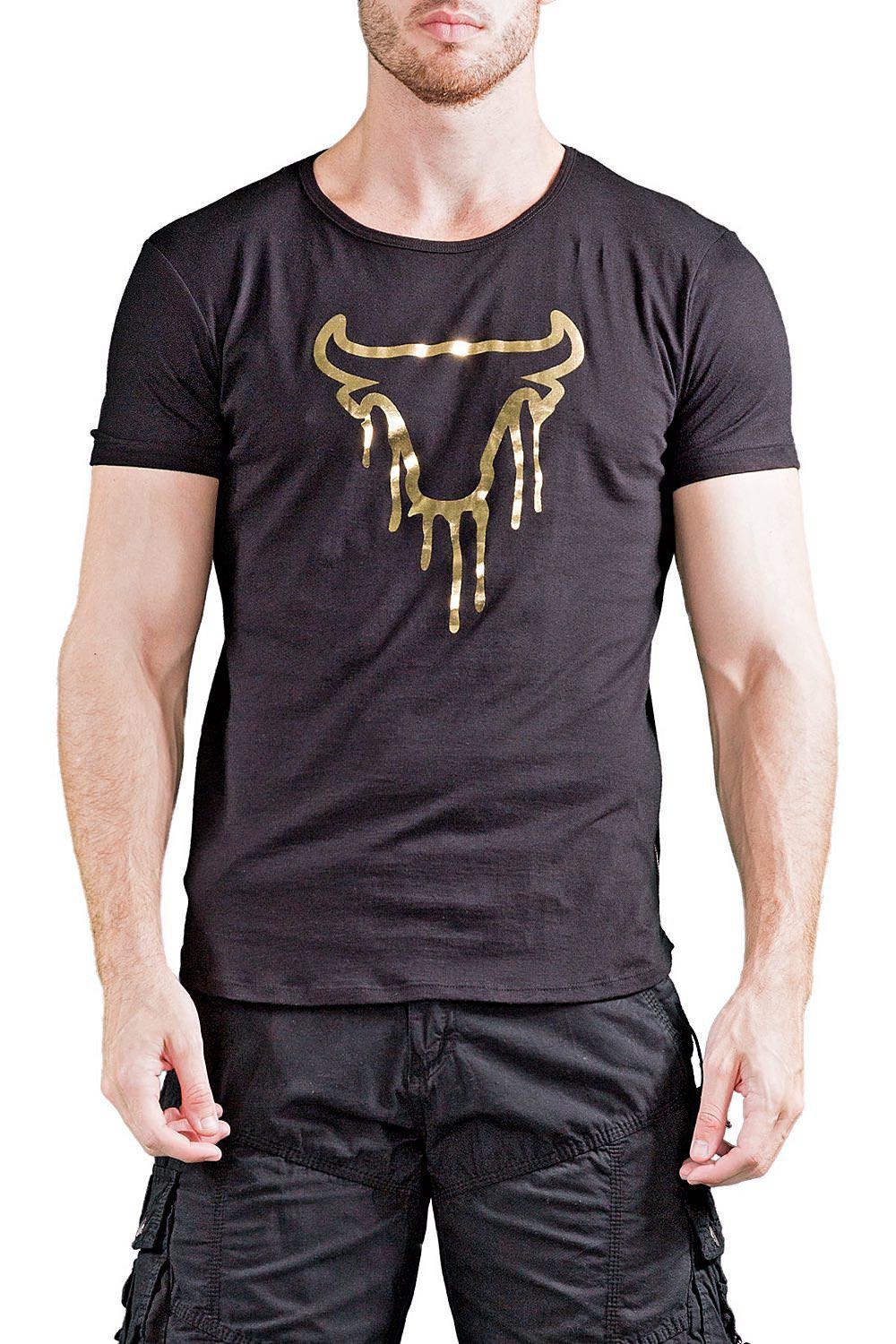 BESPOKE SPORT - Black Mens T Shirt - 161587 - www.bespokemoda.com