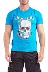 BESPOKE SPORT - Teal Mens T Shirt - 161567 - www.bespokemoda.com