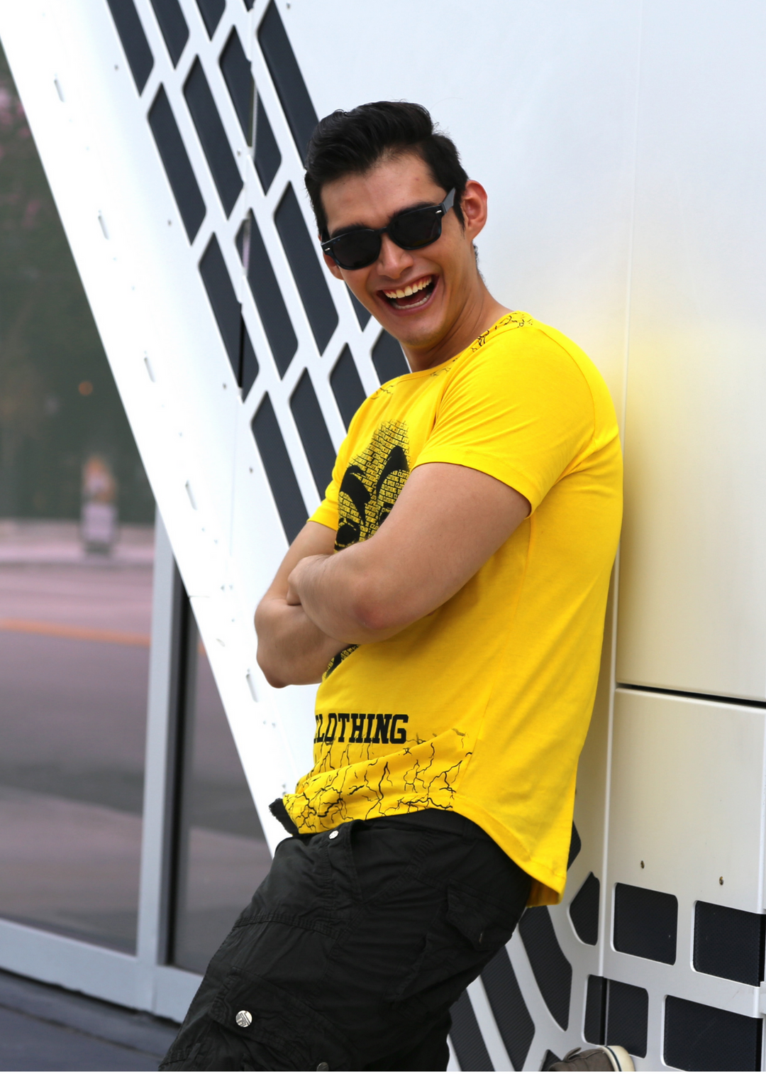 V For Vendetta Graphic Tee Yellow